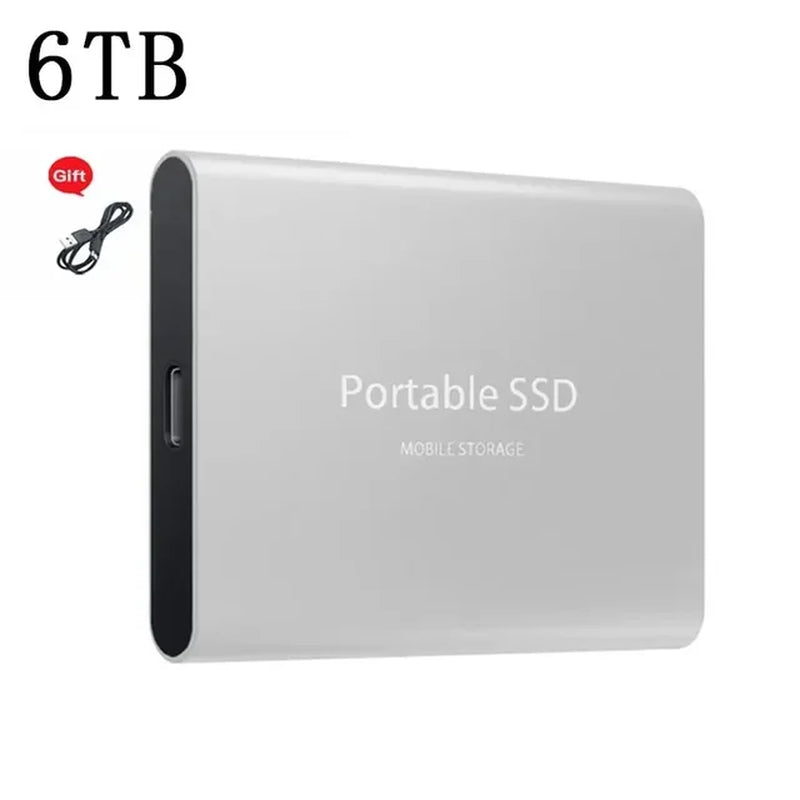 For Xiaomi Portable 128TB 64TB SSD External Moblie Hard Drive High Speed 16TB 8TB Hard Disk for Desktop Mobile Laptop Comp