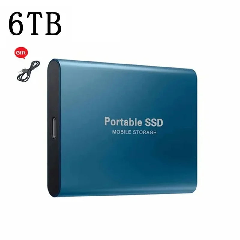 For Xiaomi Portable 128TB 64TB SSD External Moblie Hard Drive High Speed 16TB 8TB Hard Disk for Desktop Mobile Laptop Comp