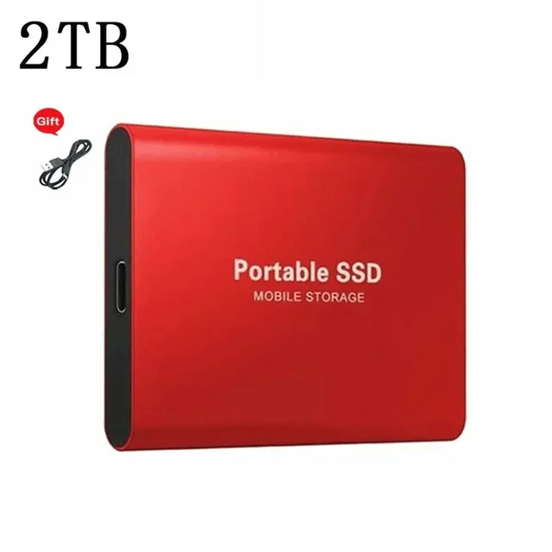 For Xiaomi Portable 128TB 64TB SSD External Moblie Hard Drive High Speed 16TB 8TB Hard Disk for Desktop Mobile Laptop Comp