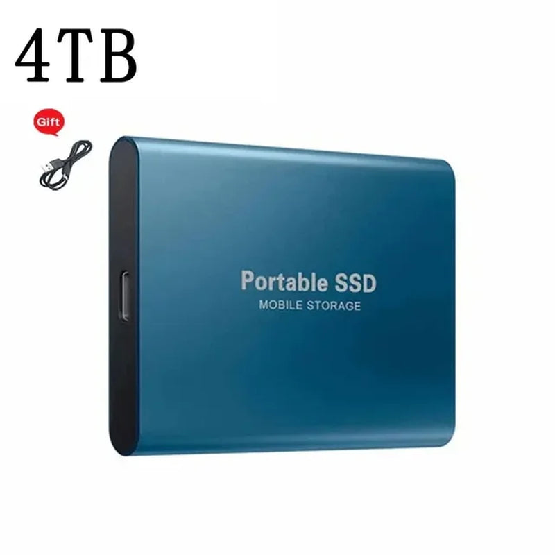 For Xiaomi Portable 128TB 64TB SSD External Moblie Hard Drive High Speed 16TB 8TB Hard Disk for Desktop Mobile Laptop Comp