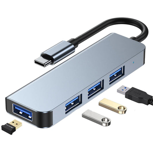 USB C HUB Type C Splitter Thunderbolt 3 Docking Station Laptop Adapter with for Macbook Air M1 Ipad Pro RJ45 HDMI