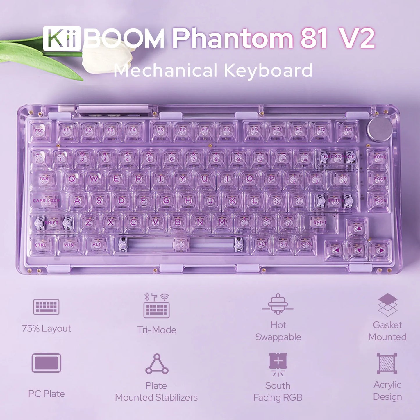 KiiBOOM Phantom 81 V2 Mechanical Keyboard