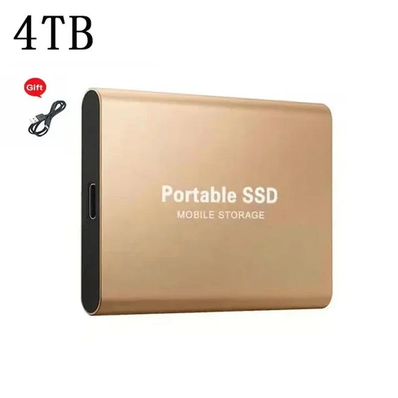 For Xiaomi Portable 128TB 64TB SSD External Moblie Hard Drive High Speed 16TB 8TB Hard Disk for Desktop Mobile Laptop Comp